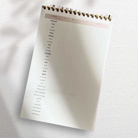 IBADAH TRACKER NOTEPAD