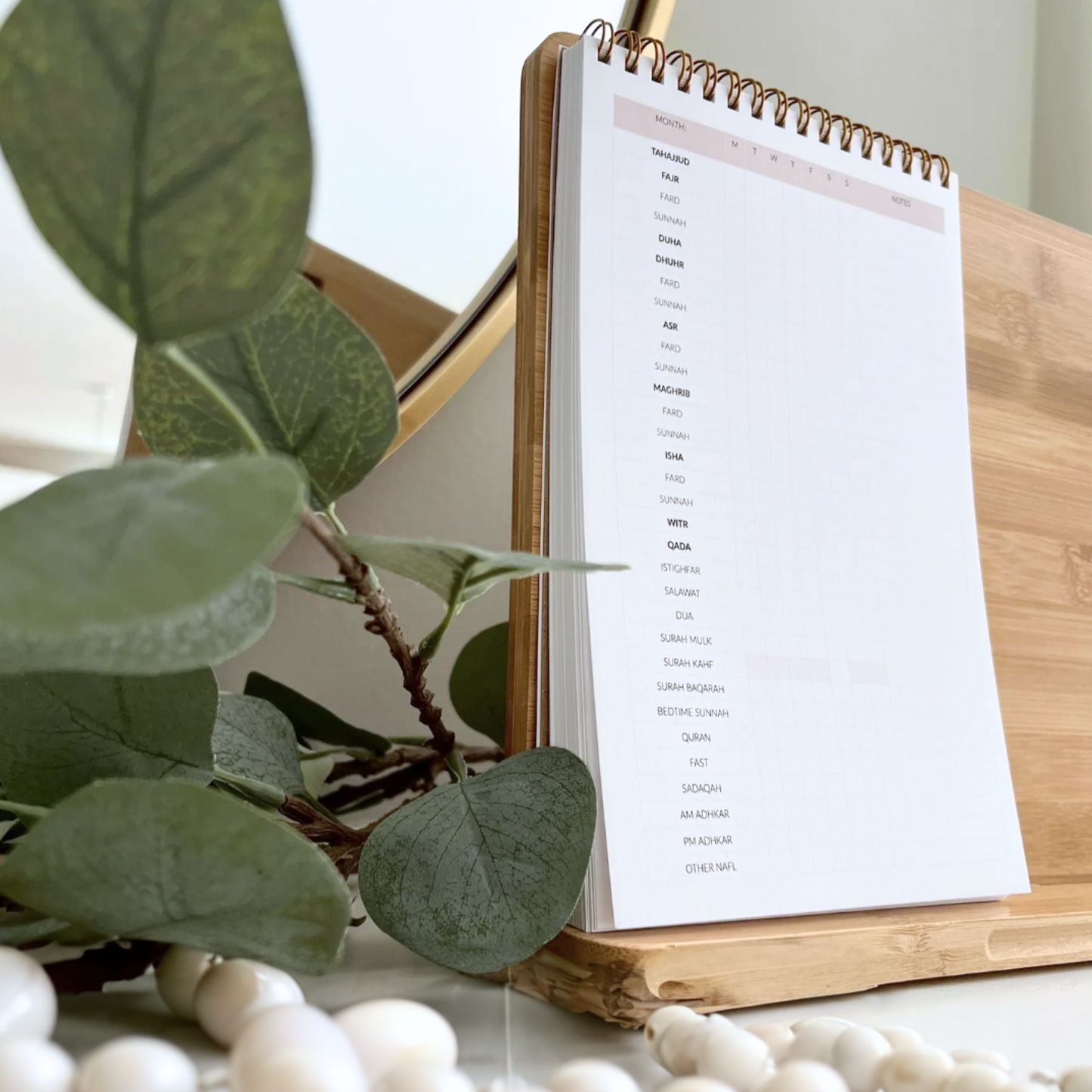 IBADAH TRACKER NOTEPAD