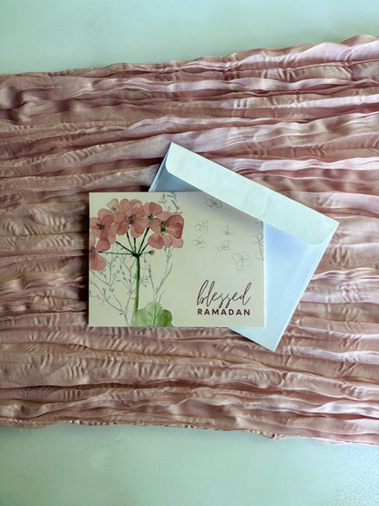 Ramadan Mubarak Greeting Card