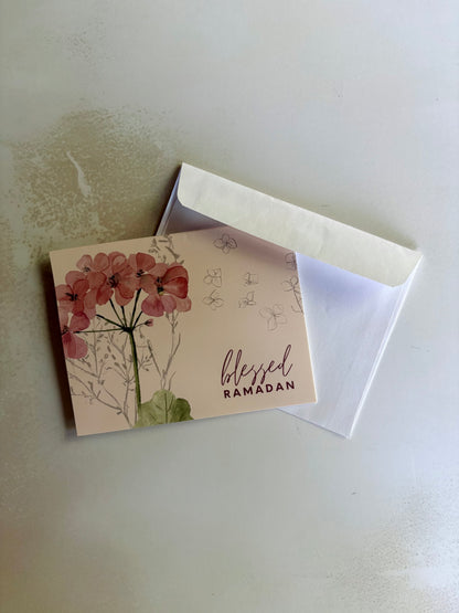 Ramadan Mubarak Greeting Card